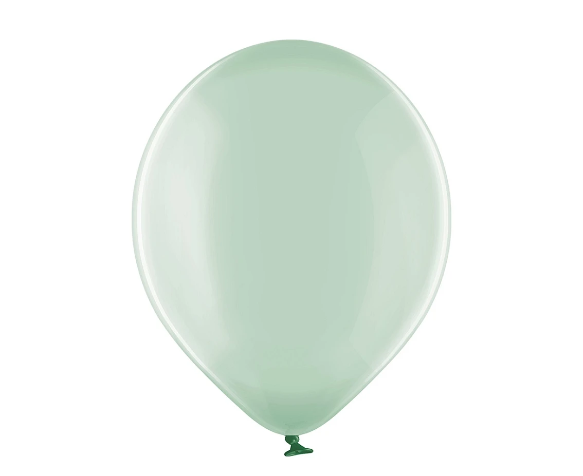 Balony Belbal 12", B105-045, (crystal soap green) crystal zielone, 100szt. KK